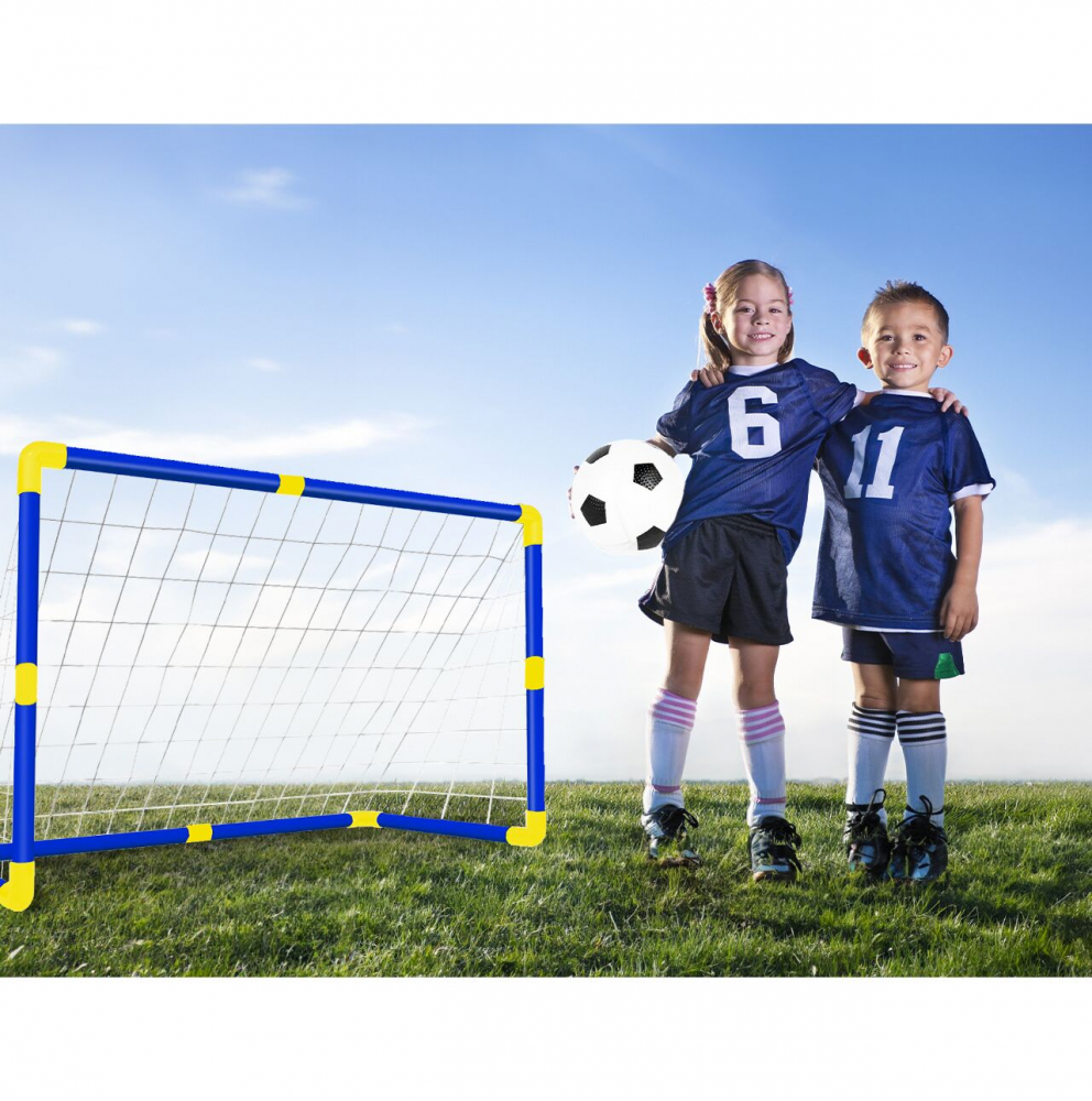 Set Poarta Fotbal Malplay cu Minge si Pompa - imagine 11