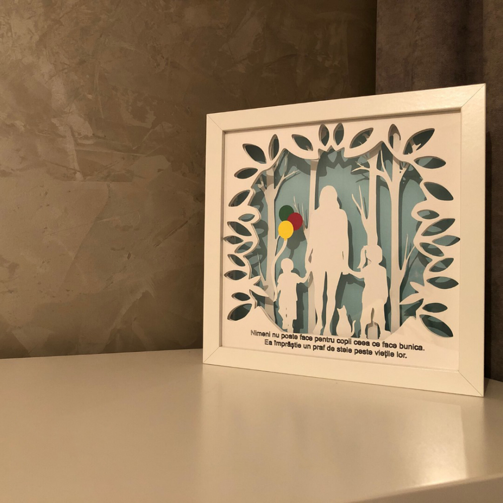 Tablou Luminos Bunici 017 | Deco Camera Copil - imagine 6