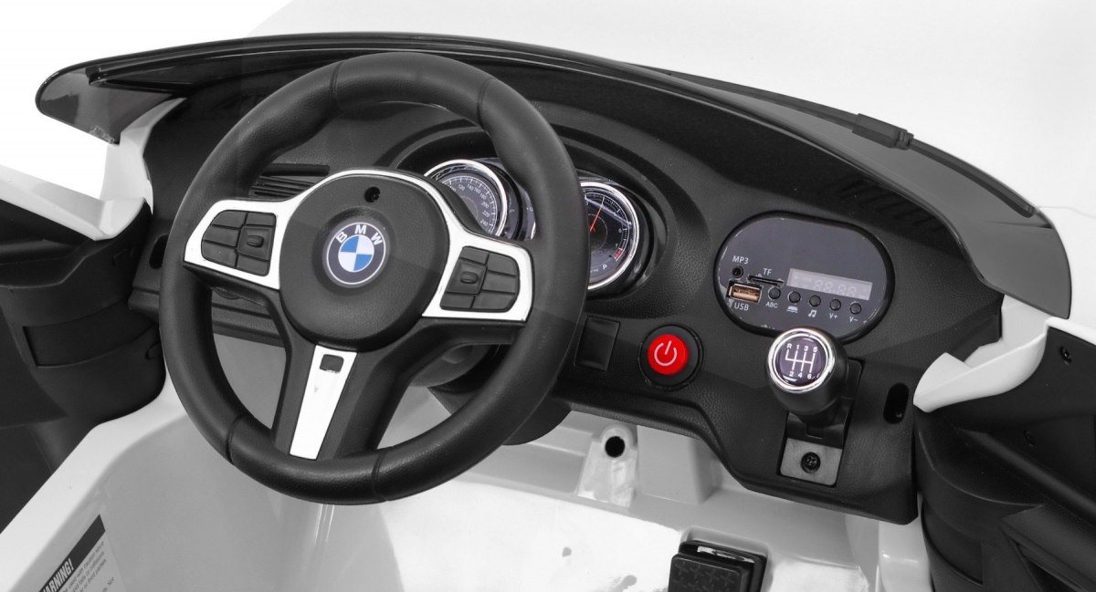 Masinuta Electrica BMW GT 640i Alb | Autokids - imagine 3