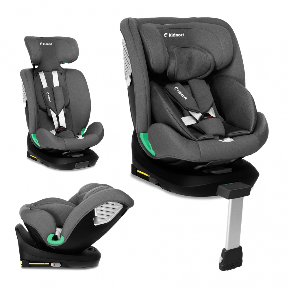 Scaun auto Kidnort 360° i-Size cu ISOFIX - imagine 2