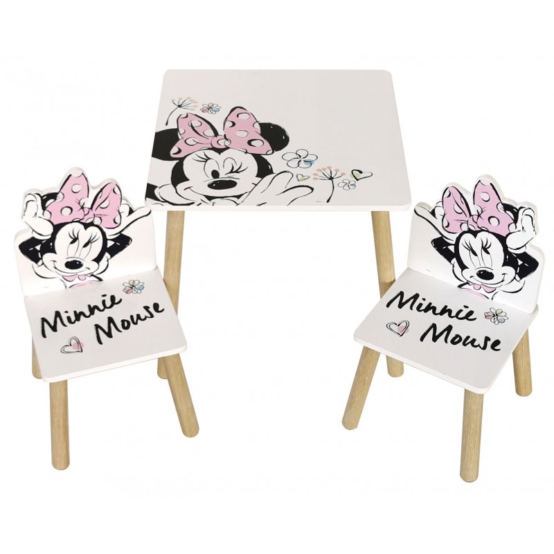 Set masuta și 2 scaune Minnie Arditex