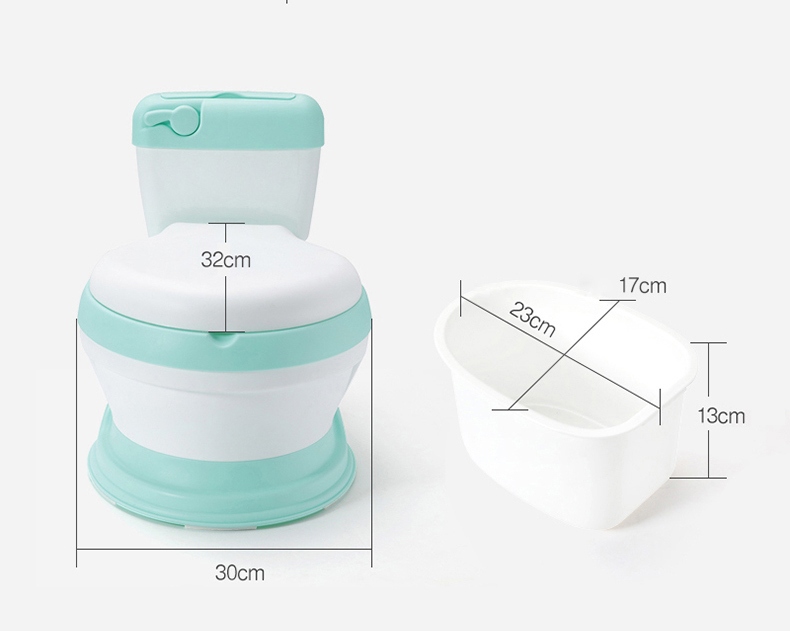 Olita Educativă Little Mom Verde | Ergonomică și Realistă - imagine 4