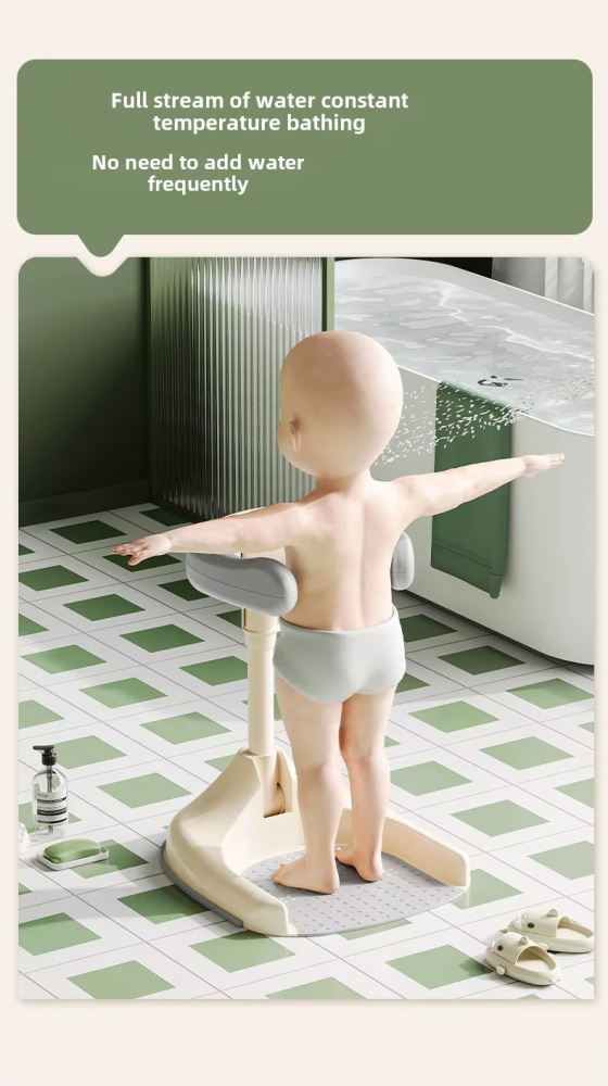 Little Mom Suport Baie Ergonomic Reglabil 44-54cm - imagine 4