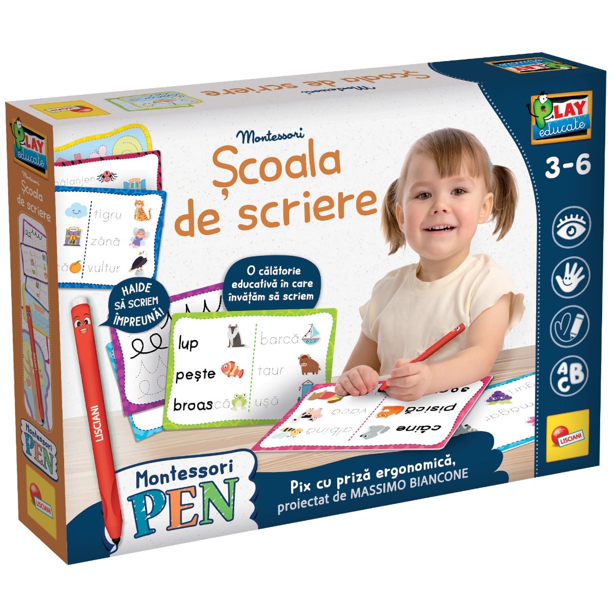 Lisciani Montessori - Joc de Scriere