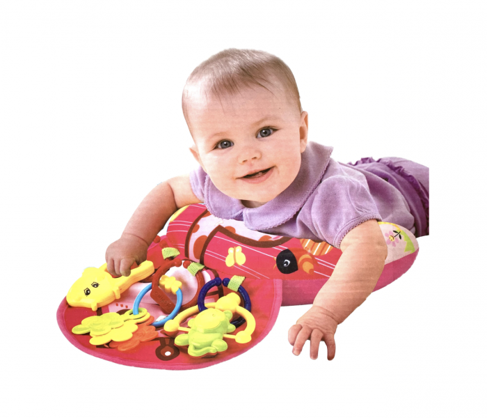 Perna Activitati Bebe Roz Krista | Jucarie Dezvoltare