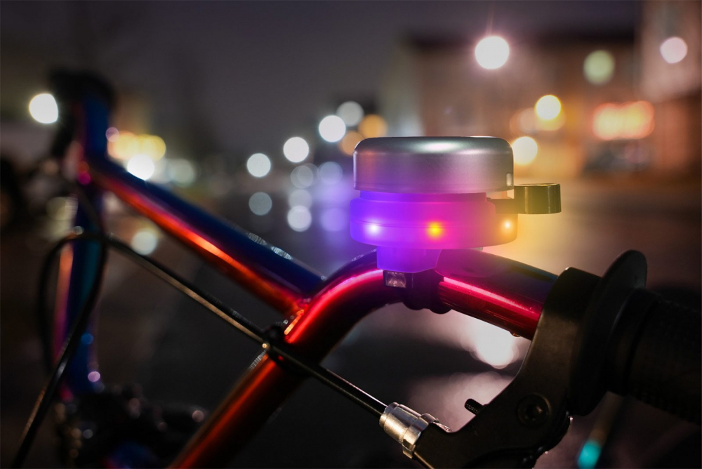 BellBrightz Clopotel LED Multicolor Bicicletă Brightz - imagine 3