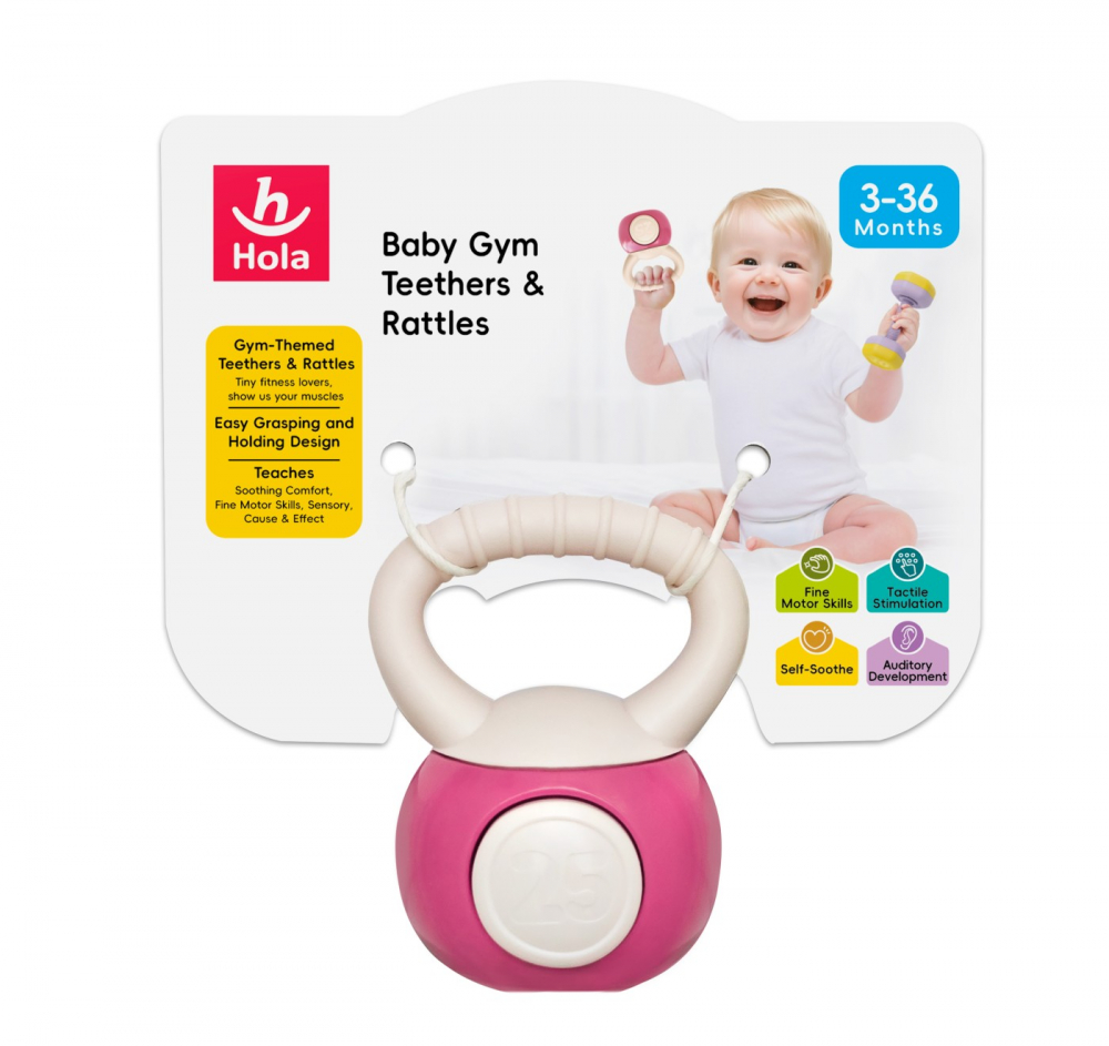 Jucarie Dentitie Kettlebell | Jucarii bebe