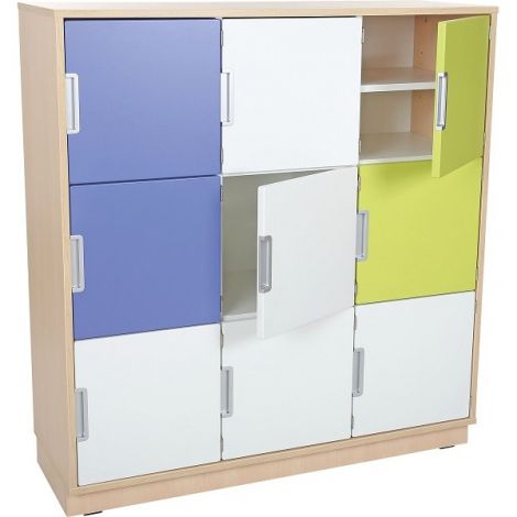 Set Mobilier Grădiniță Quadro 38 Alb | Moje Bambino