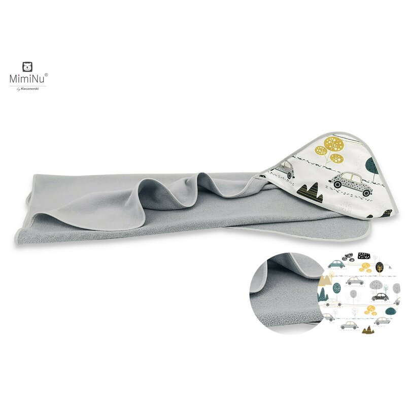 Prosop cu glugă Miminu 100x100 cm Gri
