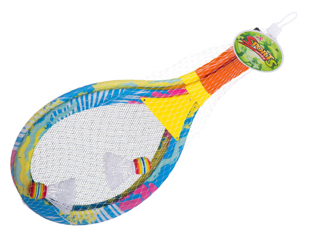 Set Rachete Badminton Iluminate Ikonka - imagine 6