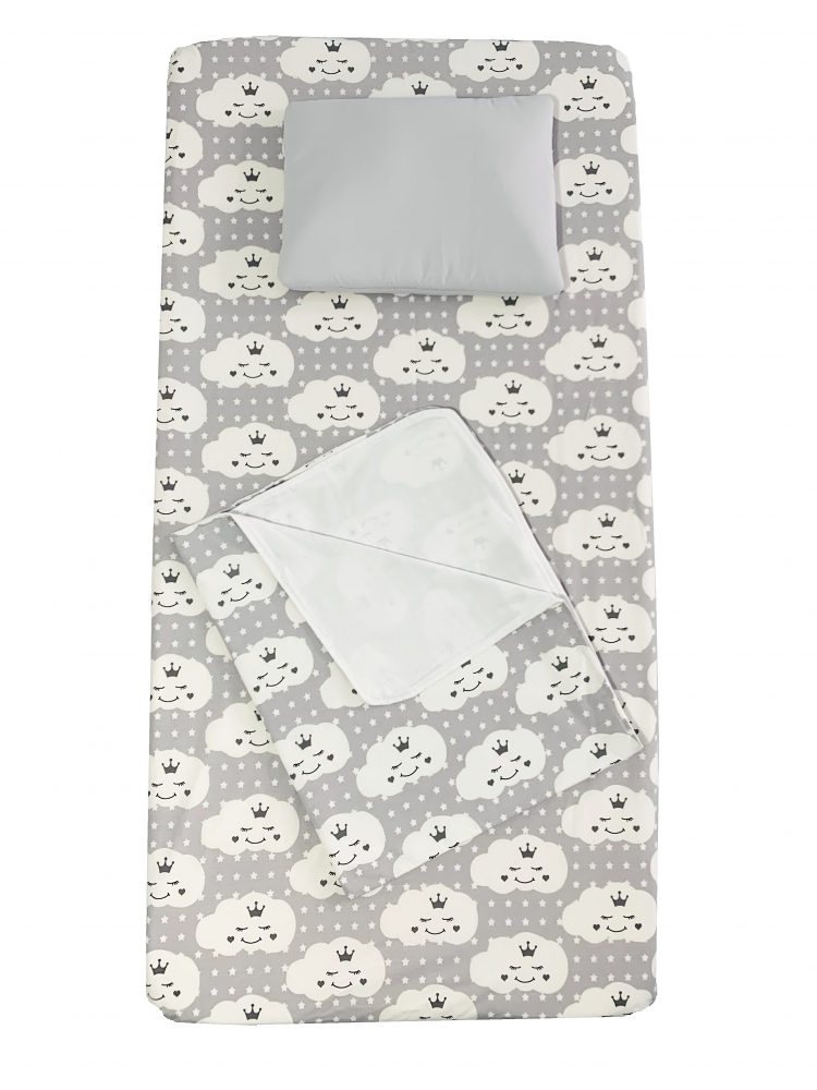 Set 3 piese Deseda Norisori Gri 120x60 cm