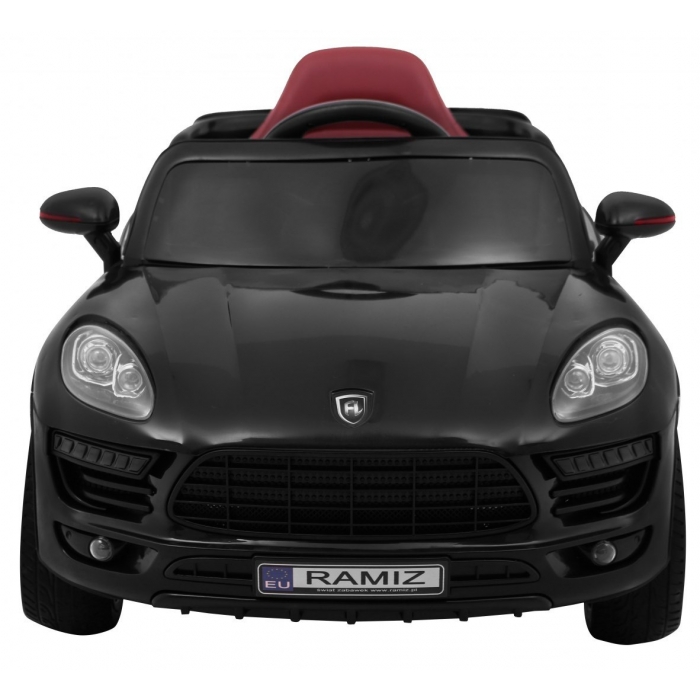 Masinuta Electrica Turbo-S Negru, 60W, Ramiz - imagine 5