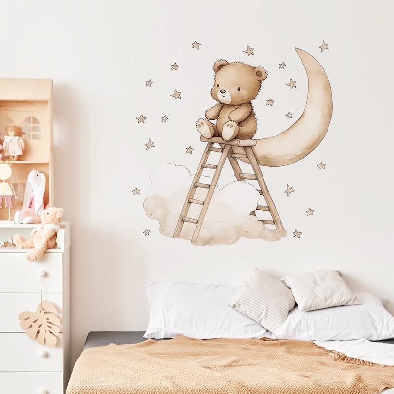 Sticker Ursulet Teddy SIPO - Decorațiune Camera Copil - imagine 5
