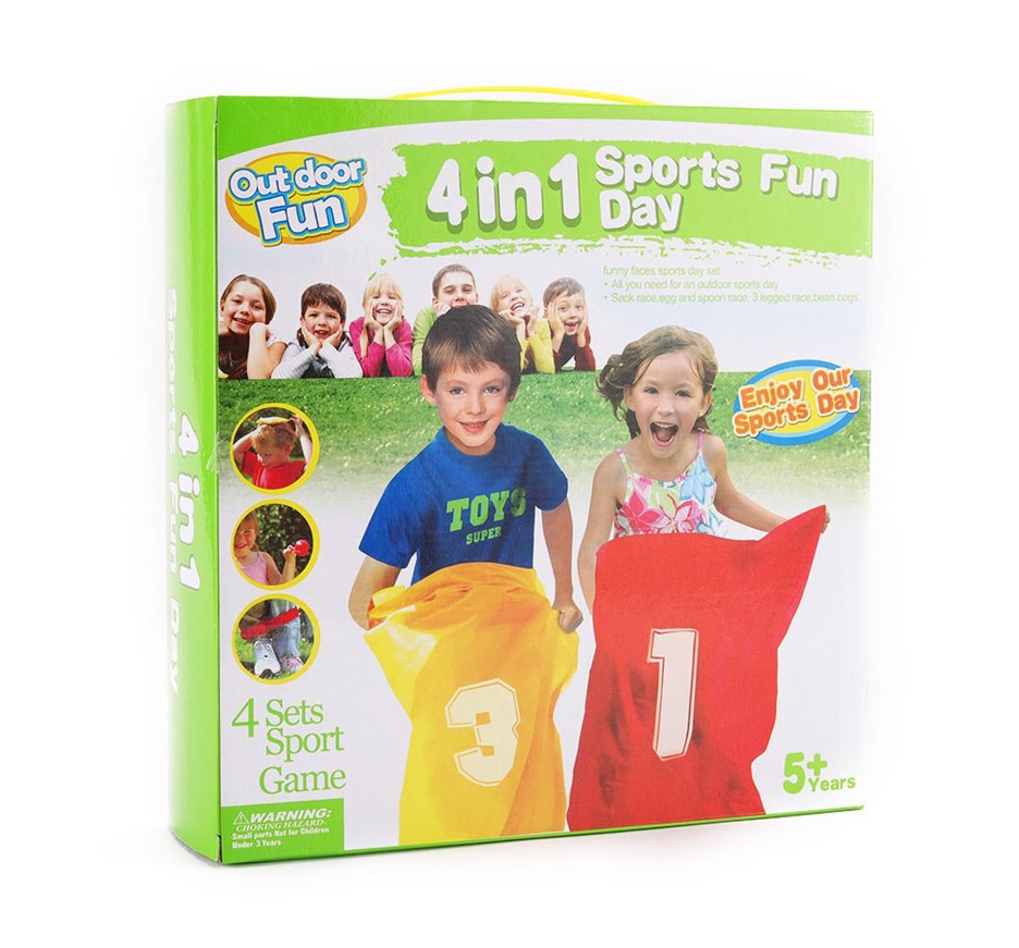 Ikonka Set 4in1 Party Garden - Jucarii Exterior