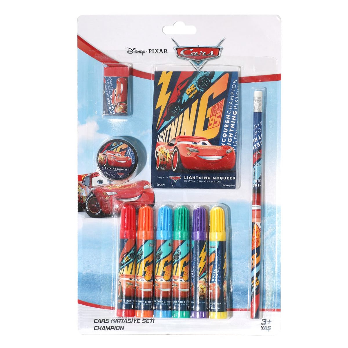 Set Colorat Disney Cars, 10 Bucăți