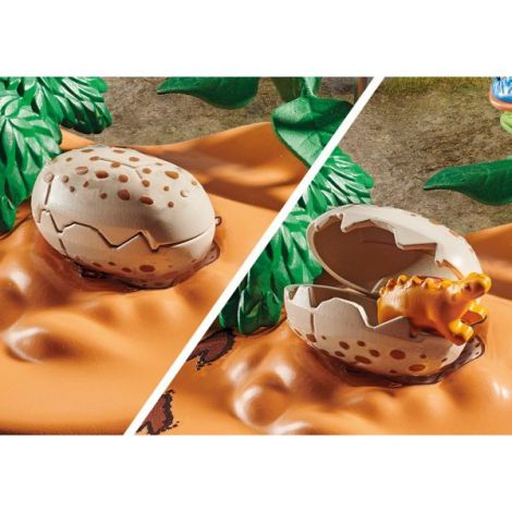 Playmobil Cuib Stegosaurus - Aventură Preistorică - imagine 4
