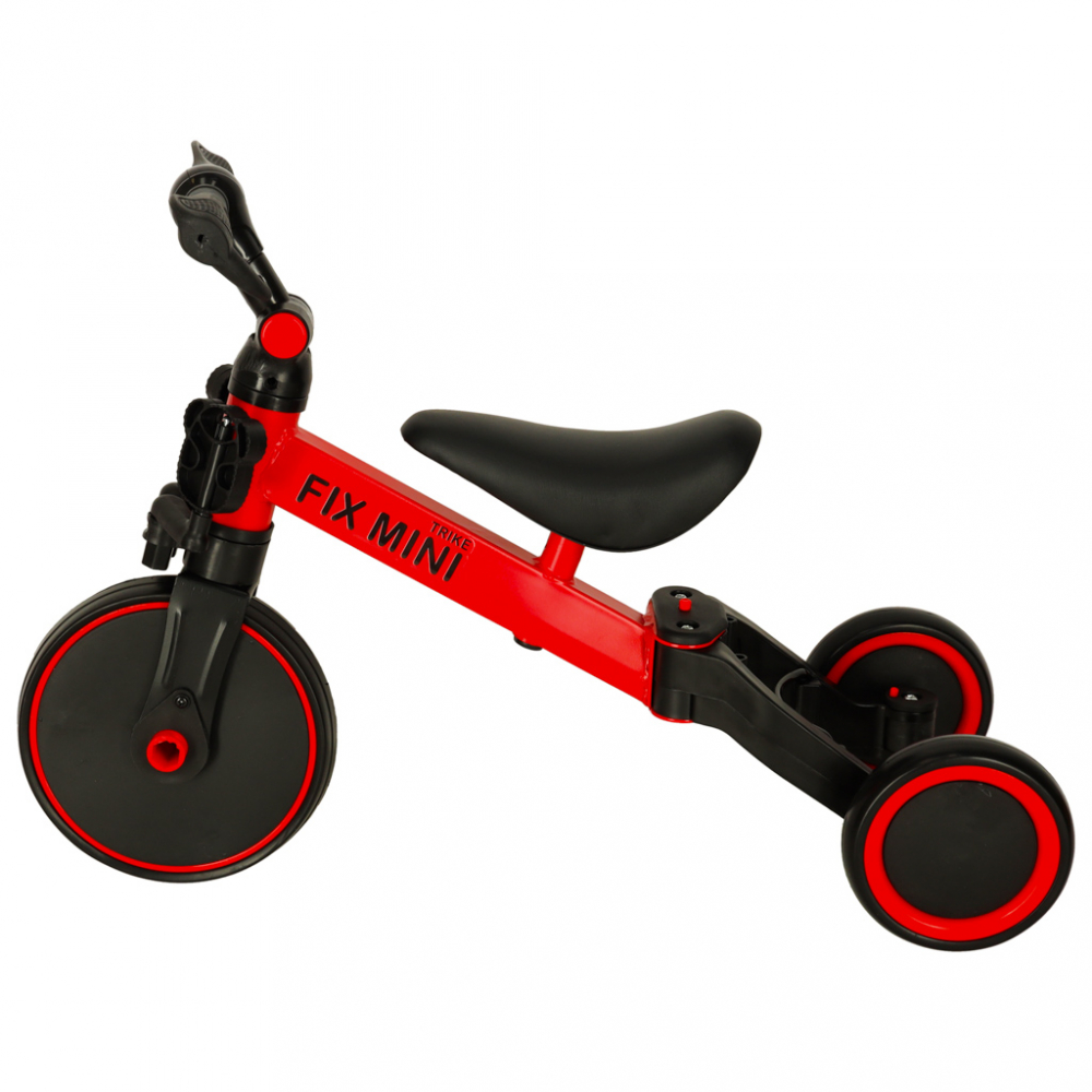 Tricicleta Ikonka Trike Fix Red 3 in 1, Reglabila - imagine 9