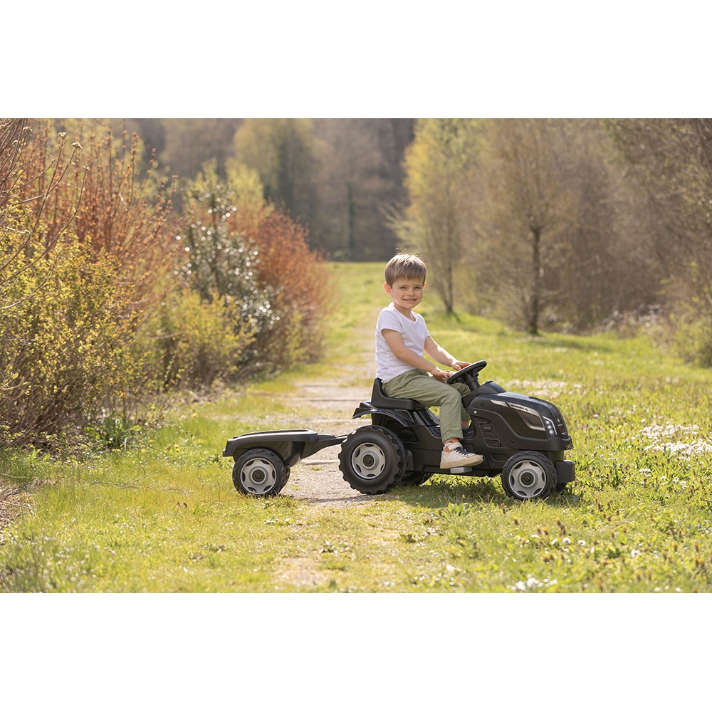 Tractor cu Pedale Smoby Farmer XL si Remorca - imagine 3