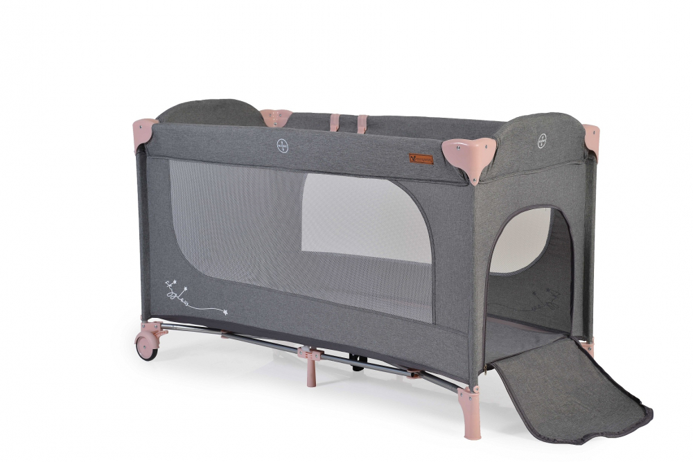 Patut Pliabil Cangaroo 2in1 SkyGlow Pink