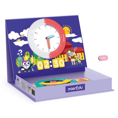 Joc Magnetic Invățăm Ceasul Mieredu - Educativ - imagine 2