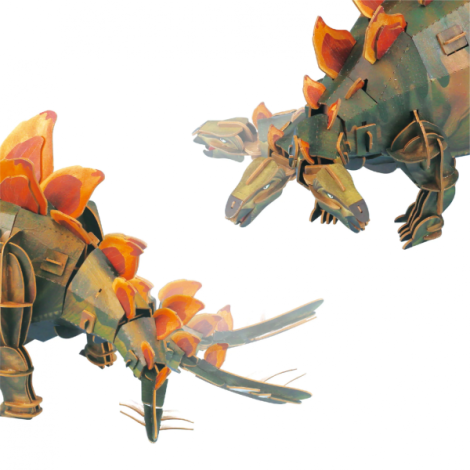 Puzzle 3D Stegosaurus Mieredu - Educațional - imagine 4