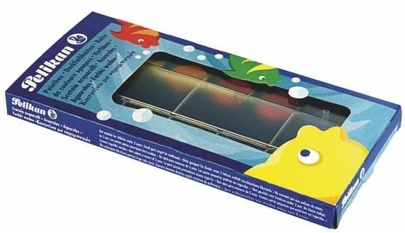Acuarele Pelikan 12 culori + pensulă