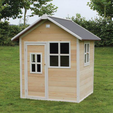 Căsuță Loft 100 ExitToys, lemn de cedru sigur - imagine 4