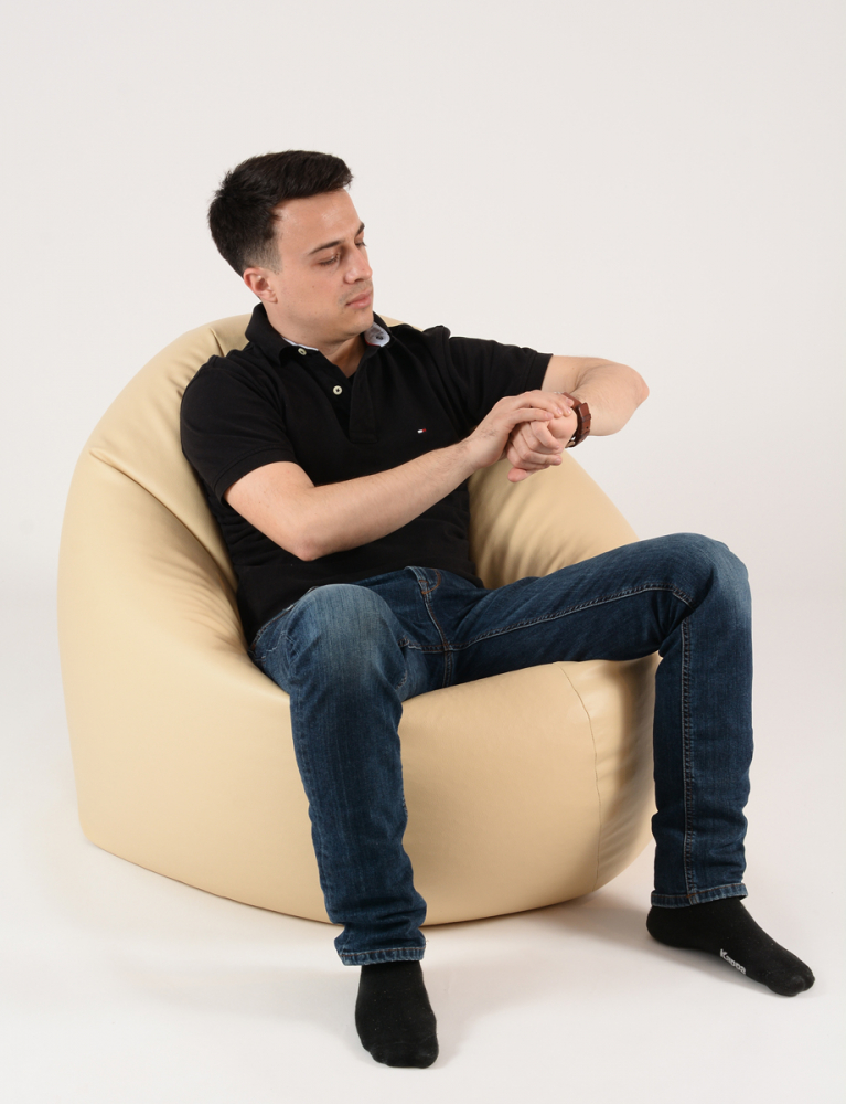 Fotoliu Beanbag Pufrelax Relaxo XL Nude