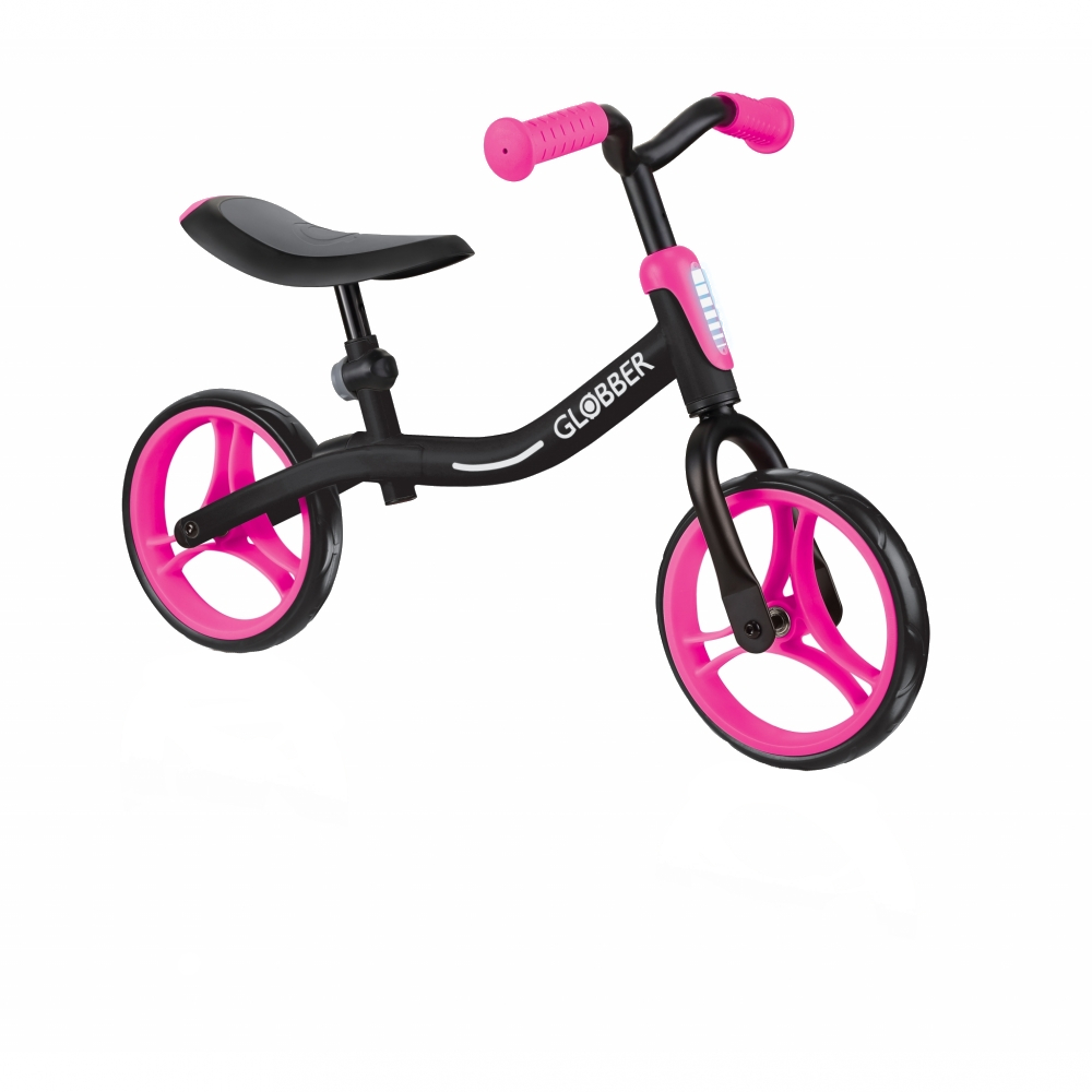 Bicicleta fara pedale Globber Go Bike Roz - imagine 5