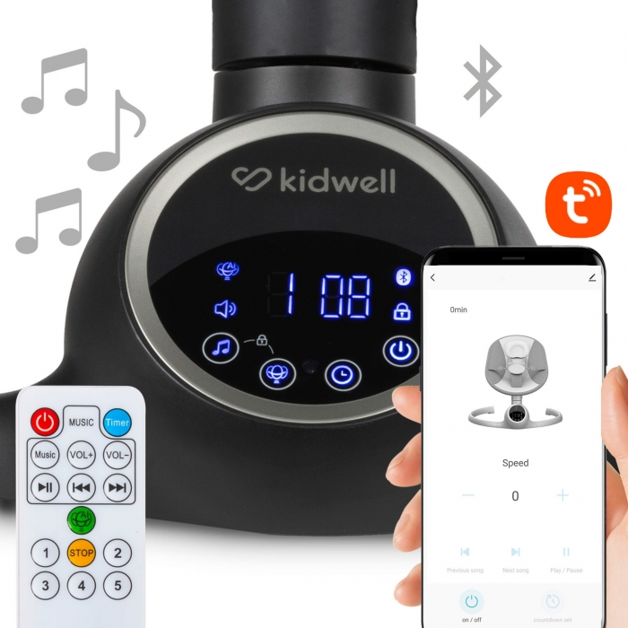 Leagan Electric Kidwell Reve 2-in-1 Black/Silver - imagine 2