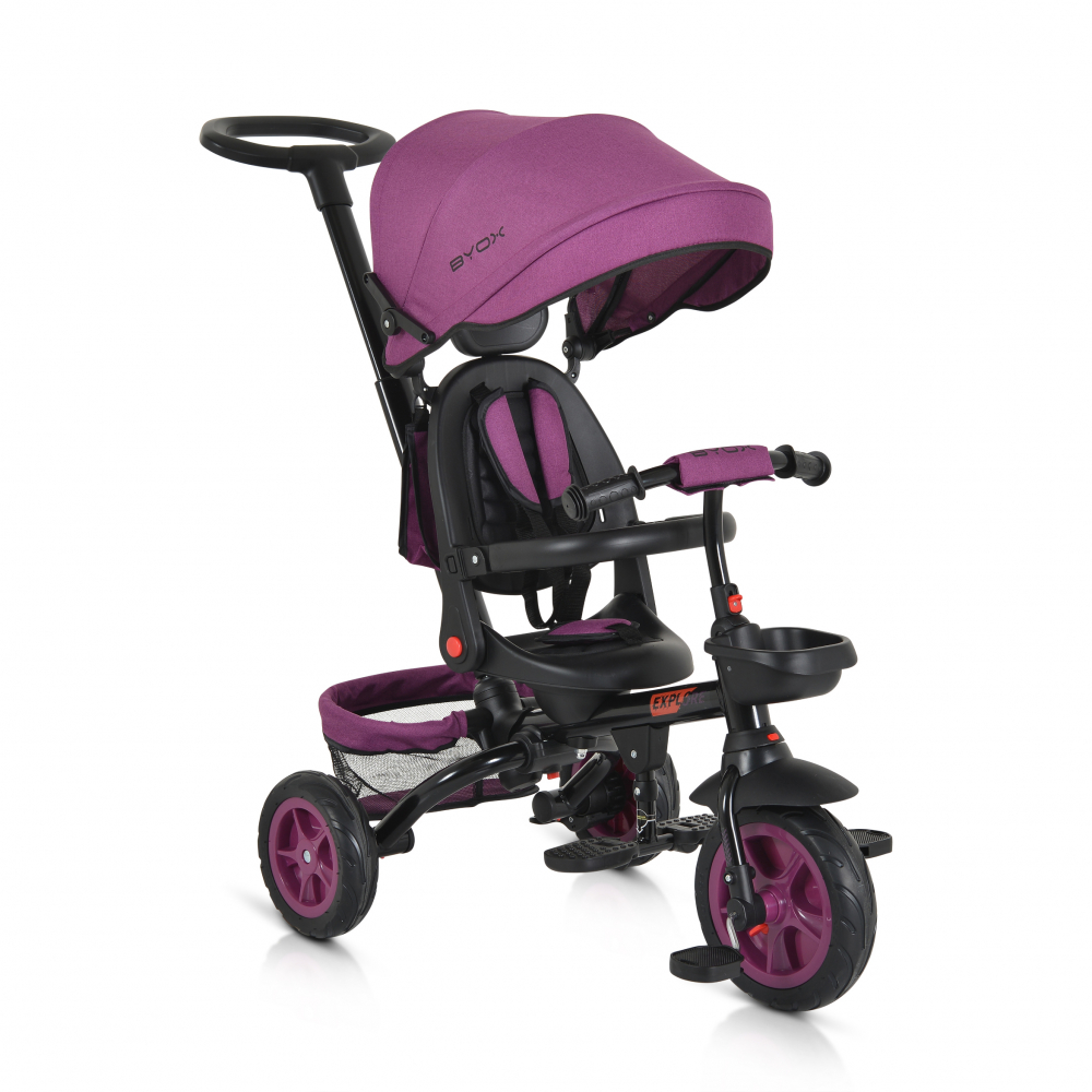 Tricicleta Byox Explore Pliabilă cu Scaun Rotativ