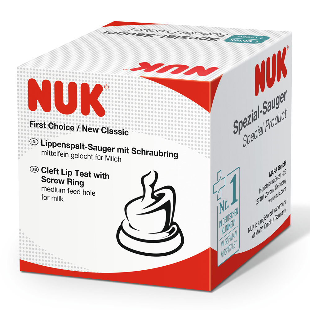 Tetina NUK Latex Specială pentru Cheiloschizis