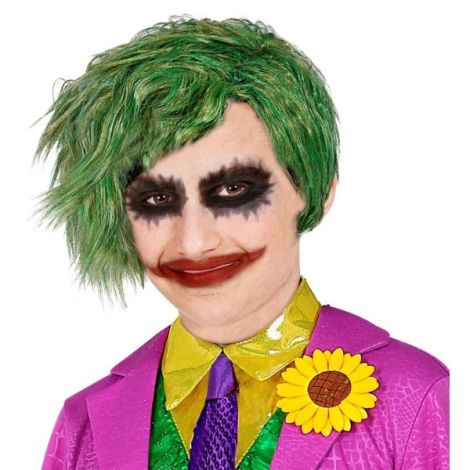 Peruca Verde Joker Copii Widmann