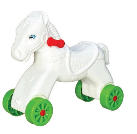 Calut Balansoar Transformabil Micromax White Rocking Horse - imagine 2