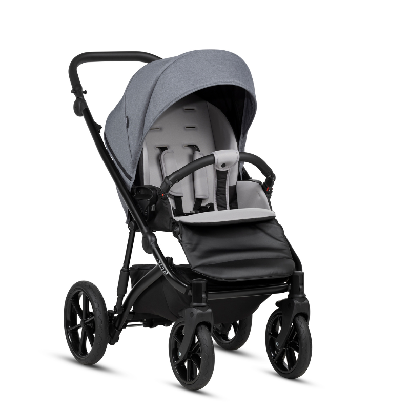 Carucior Buba Zaza2 2-in-1 Premium Grey - imagine 3