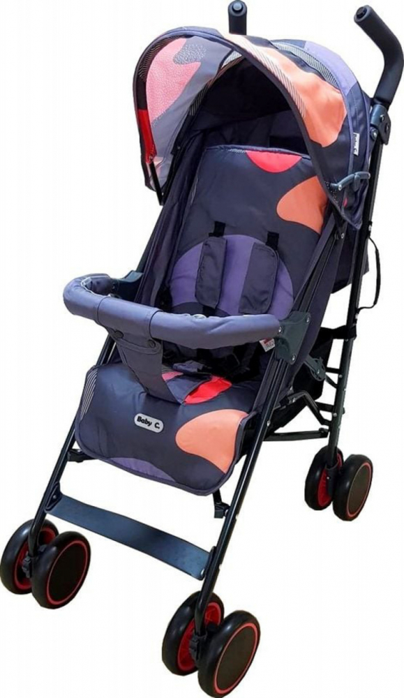 Baby Care Pro 803 Carucior Sport Camouflage Portocaliu