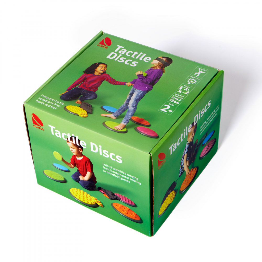 Set Discuri Tactice Gonge | Stimulare Senzorială - imagine 4