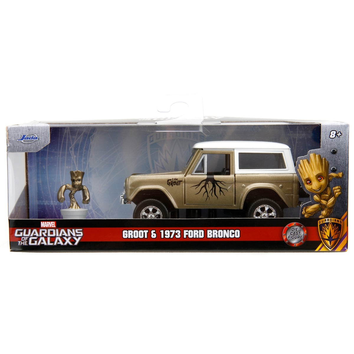 Jada Marvel Groot & Ford Bronco 1:32