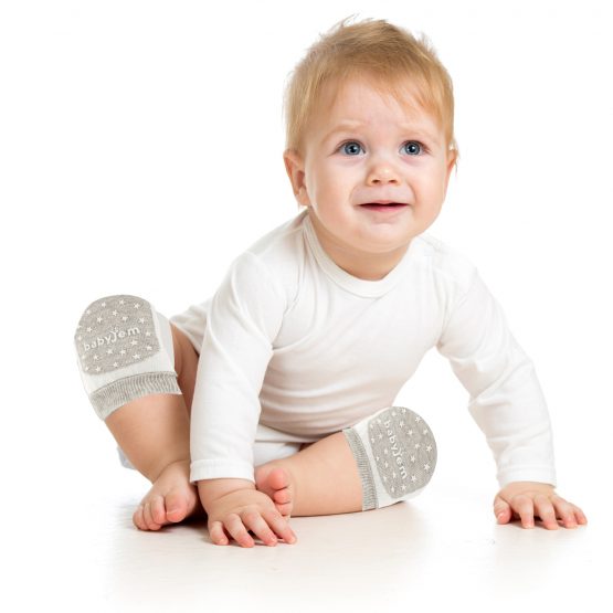 Genunchiere protectie copii BabyJem Beige - imagine 3