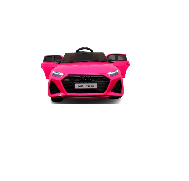 Masinuta Electrica Audi RS6 Roz R-Sport 70W - imagine 2