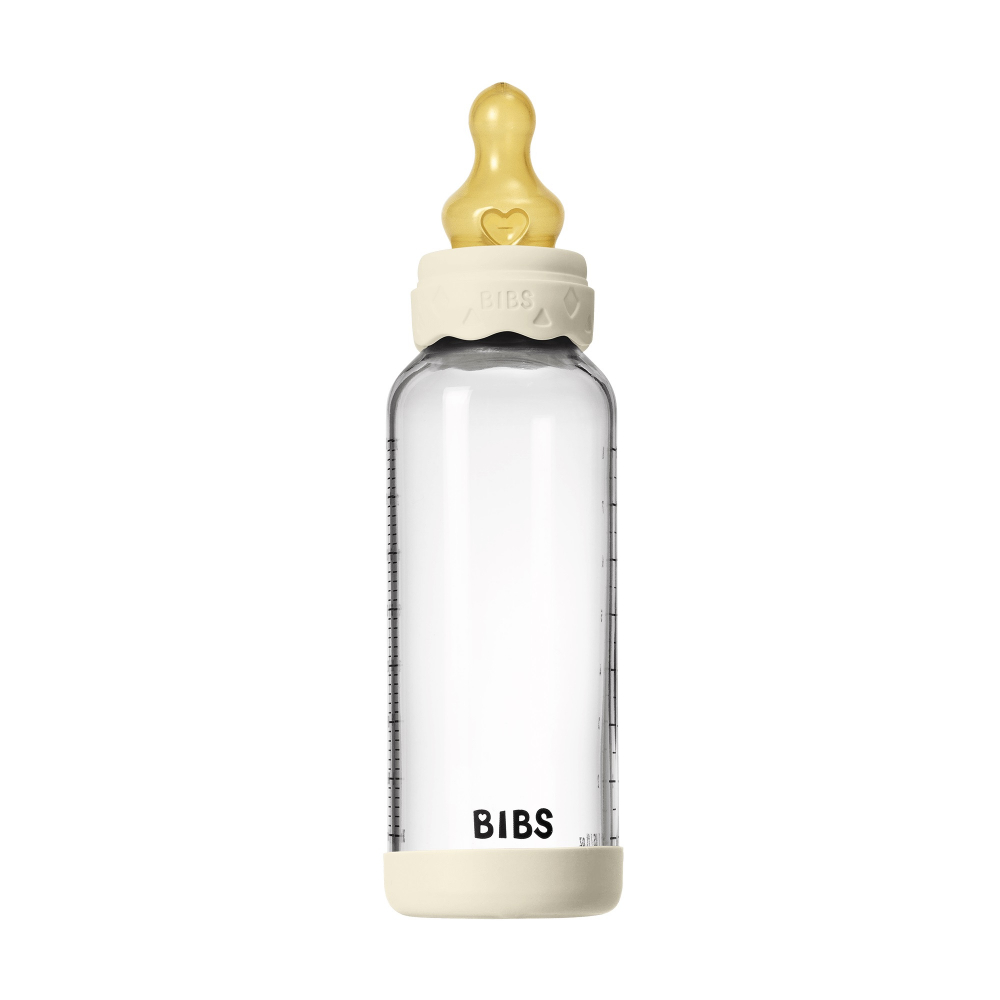 Set biberon Bibs Bohome anticolici 240ml Ivory - imagine 3