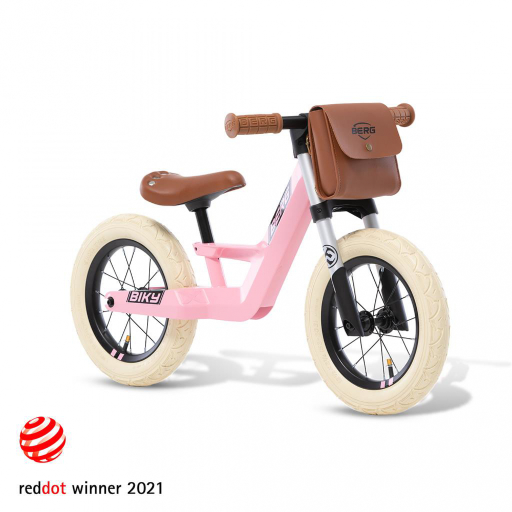 Berg Biky Retro Pink 12" Bicicleta Fara Pedale