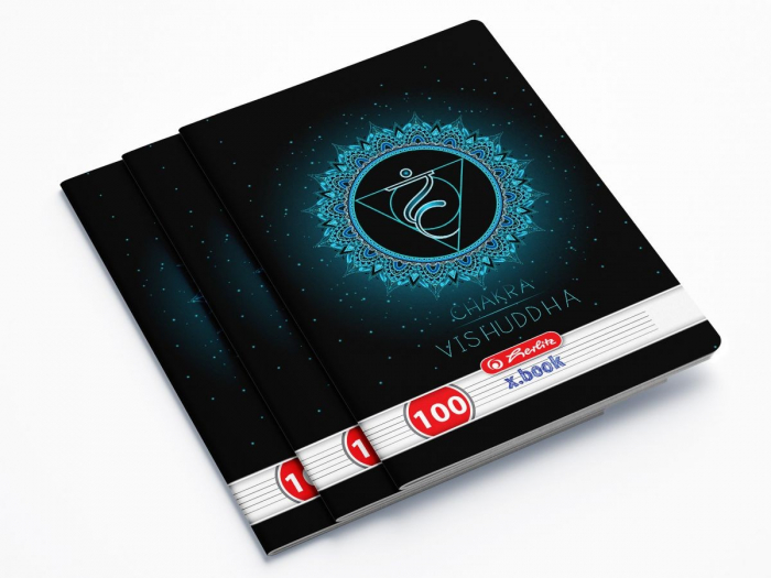 Caiet Dictando Herlitz Chakra A4, 100 File