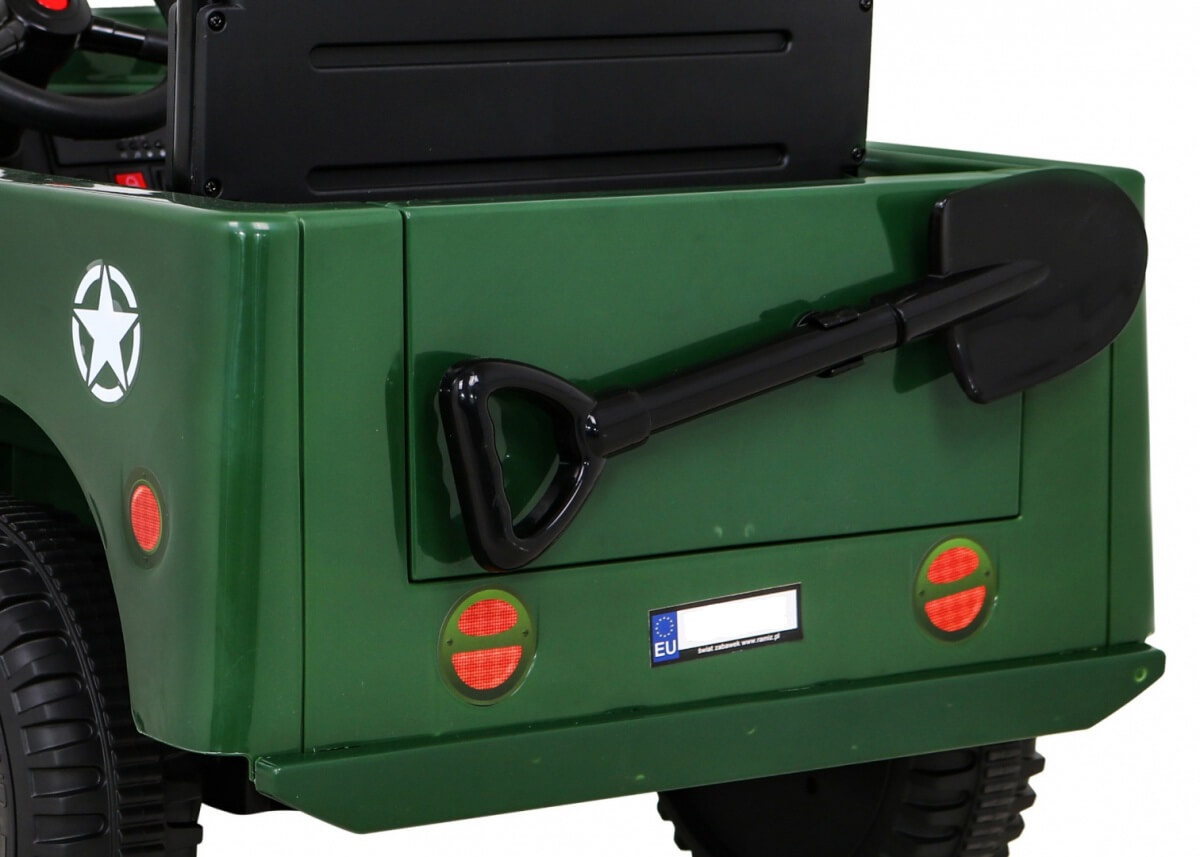 JEEP Militar Lux 4x4 Verde - Autokids - imagine 6