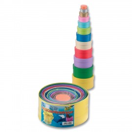 Set 12 cutiute colorate Folia paper pentru decorat