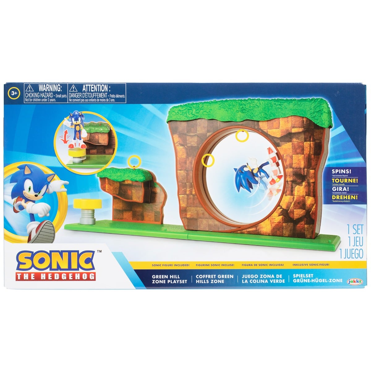 Set Figurina Sonic Green Hill Zone