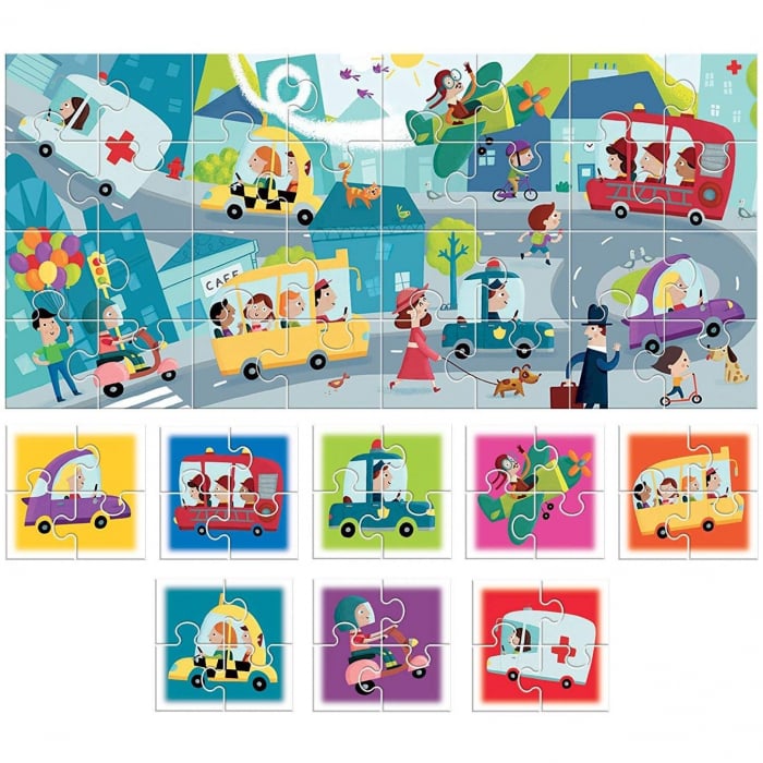 Headu Puzzle Oras - Invata Prin Joc Constructiv