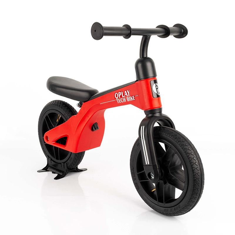Bicicletă Echilibru Qplay Tech Roșu, 3+ - imagine 9
