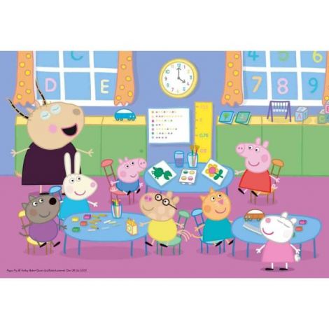 Puzzle Peppa Pig Scoala 35 piese Ravensburger