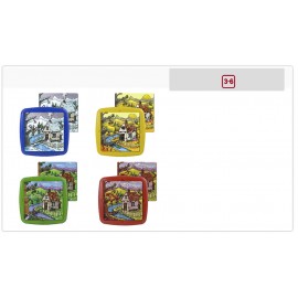 Set 4 Puzzle Anotimpurile Miniland | Educativ - imagine 3
